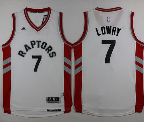 Kyle Lowry Toronto Raptors white jersey