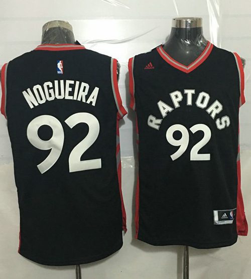 Lucas Nogueira Toronto Raptors black jersey
