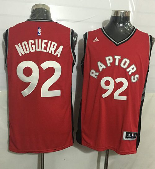 Lucas Nogueira Toronto Raptors red jersey