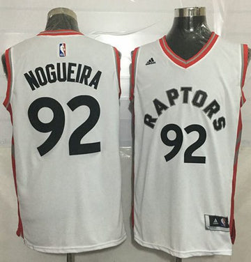 Lucas Nogueira Toronto Raptors white jersey