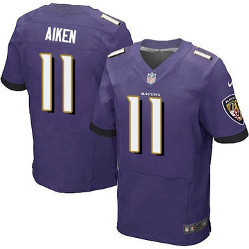 Kamar Aiken Baltimore Ravens purple Elite jersey