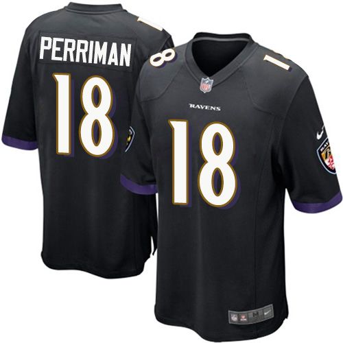 Breshad Perriman Baltimore Ravens black Elite jersey