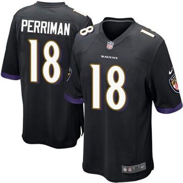Breshad Perriman Baltimore Ravens black Elite jersey