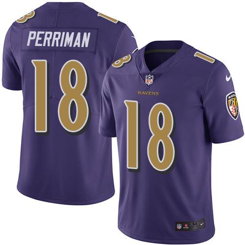 Breshad Perriman Baltimore Ravens purple jersey