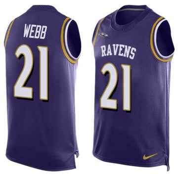 Lardarius Webb Baltimore Ravens purple jersey