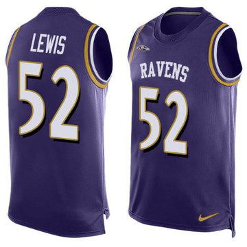 Ray Lewis Baltimore Ravens purple jersey