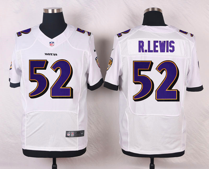 Ray Lewis Baltimore Ravens white Elite jersey