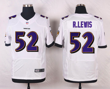 Ray Lewis Baltimore Ravens white Elite jersey