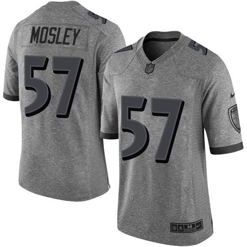 CJ Mosley Baltimore Ravens gray jersey