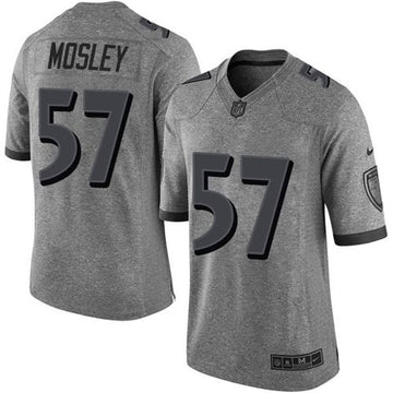 CJ Mosley Baltimore Ravens gray jersey