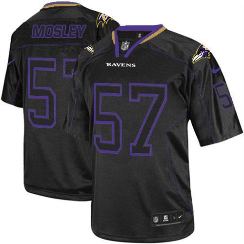 CJ Mosley Baltimore Ravens black Elite jersey