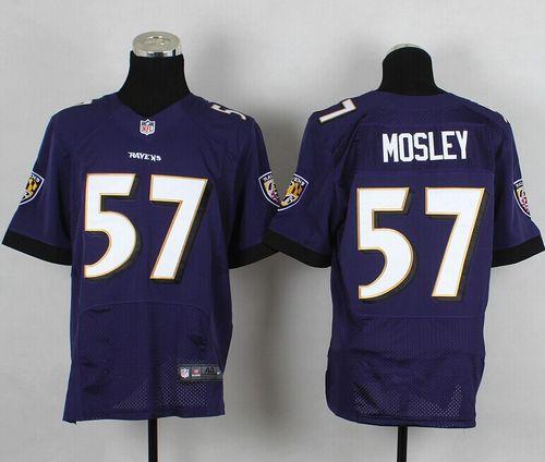 CJ Mosley Baltimore Ravens purple Elite jersey