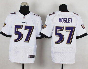 CJ Mosley Baltimore Ravens white Elite jersey