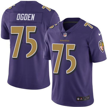 Jonathan Ogden Baltimore Ravens purple jersey