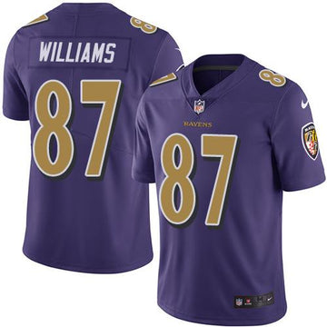 Maxx Williams Baltimore Ravens purple jersey