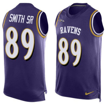 Steve Smith Sr Baltimore Ravens purple jersey