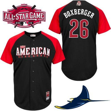 Brad Boxberger Tampa Bay Rays black All-Star jersey