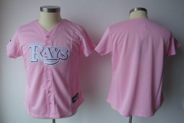 Custom Tampa Bay Rays pink Fashion jersey