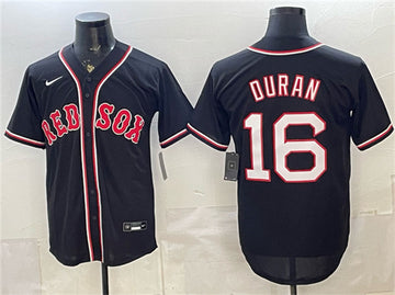 Jarren Duran Boston Red Sox black Fashion jersey