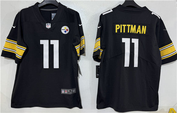 Michael Pittman Jr Pittsburgh Steelers black Vapor jersey