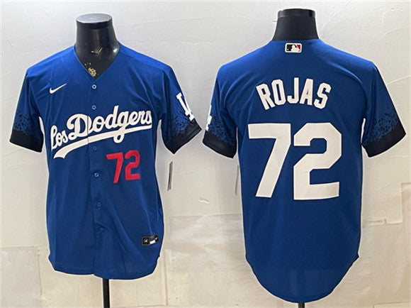 Miguel Rojas Los Angeles Dodgers royal jersey