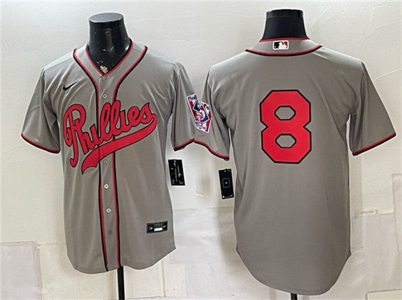 Nick Castellanos Philadelphia Phillies gray jersey