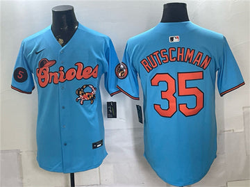 Adley Rutschman Baltimore Orioles blue Vapor jersey