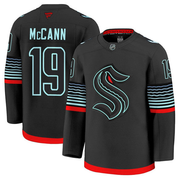 Jaden Schwartz Seattle Kraken black Alternate jersey