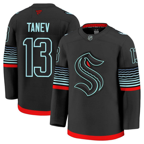 Brandon Tanev Seattle Kraken black Alternate jersey