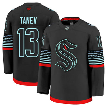 Brandon Tanev Seattle Kraken black Alternate jersey
