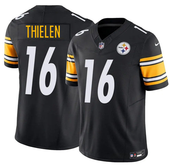 Adam Thielen Pittsburgh Steelers black Vapor jersey