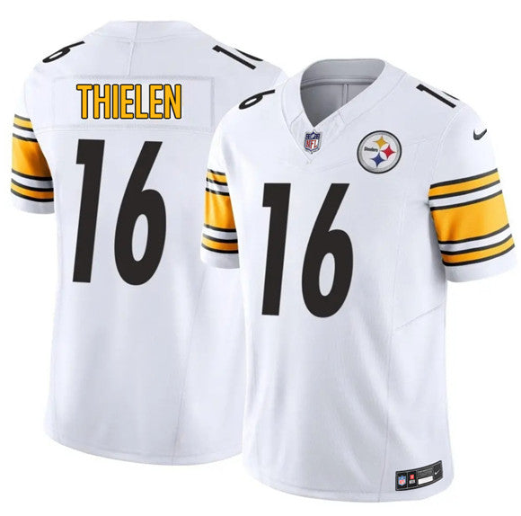 Adam Thielen Pittsburgh Steelers white Vapor jersey
