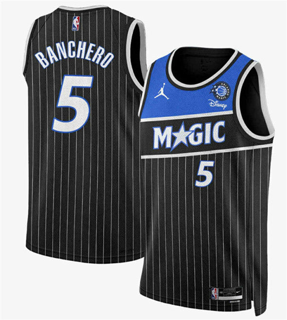 Paolo Banchero Orlando Magic black jersey