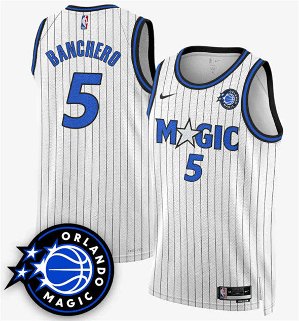 Paolo Banchero Orlando Magic white jersey