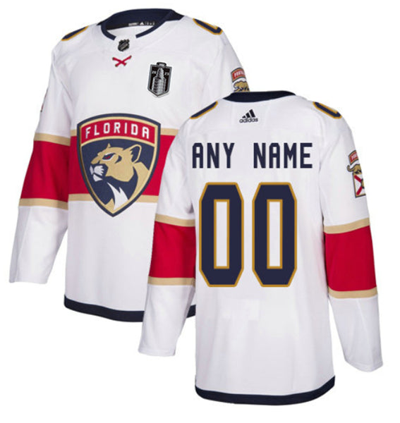 Custom Florida Panthers white jersey