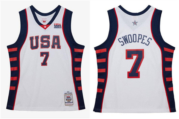 Sheryl Swoopes USA Basketball white jersey