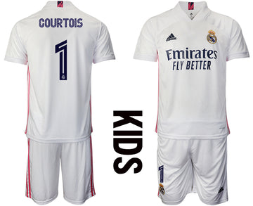 Courtois Real Madrid Home jersey