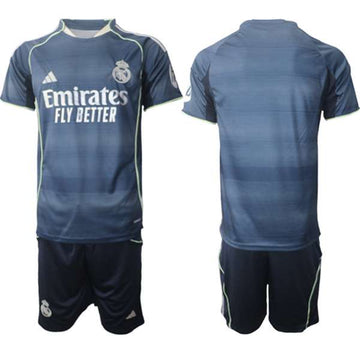 Custom Real Madrid navy Away jersey