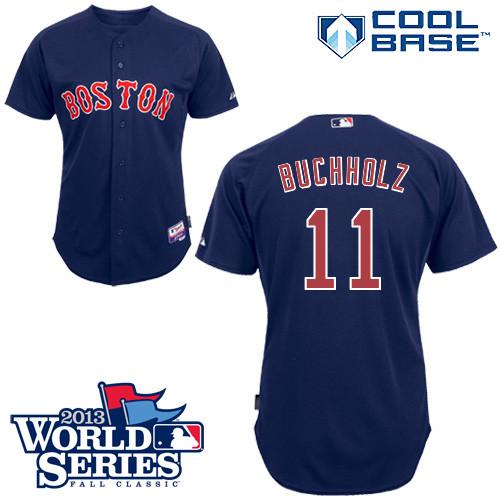 Clay Buchholz Boston Red Sox blue jersey
