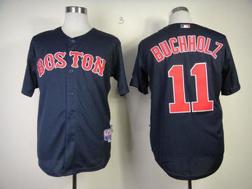 Clay Buchholz Boston Red Sox blue jersey
