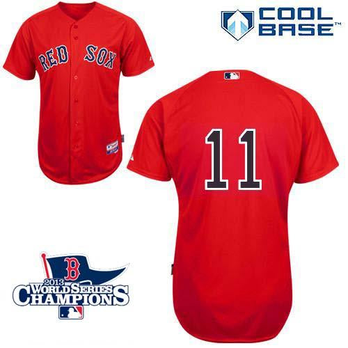 Clay Buchholz Boston Red Sox red jersey