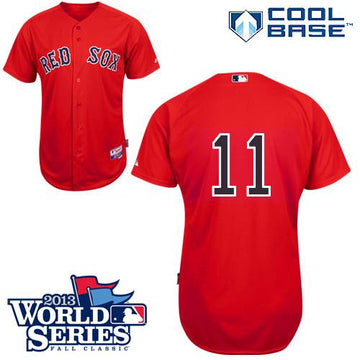Clay Buchholz Boston Red Sox red jersey