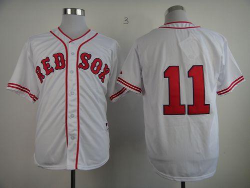 Clay Buchholz Boston Red Sox white jersey