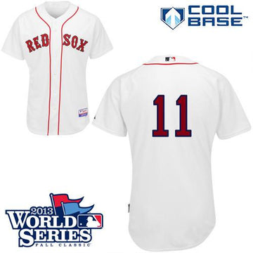 Clay Buchholz Boston Red Sox white jersey