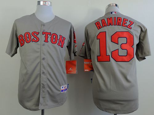 Hanley Ramirez Boston Red Sox grey jersey