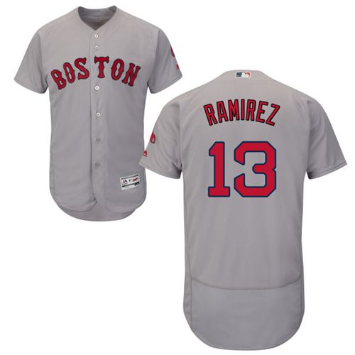 Hanley Ramirez Boston Red Sox grey Authentic jersey