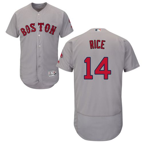 Jim Rice Boston Red Sox grey Authentic jersey