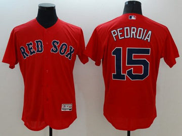 Dustin Pedroia Boston Red Sox red Authentic jersey