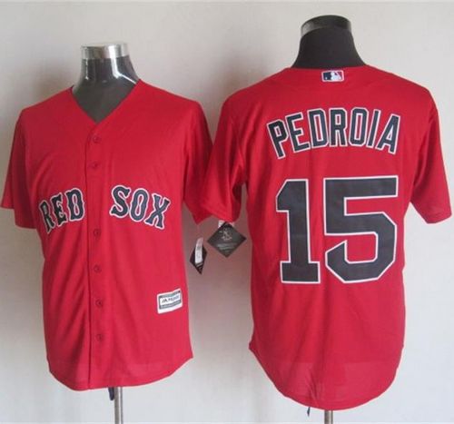 Dustin Pedroia Boston Red Sox red jersey