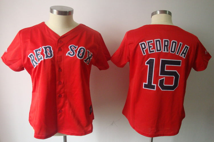 Dustin Pedroia Boston Red Sox red Fashion jersey